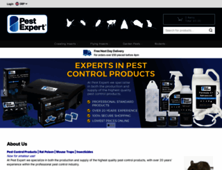 pest-expert.com screenshot