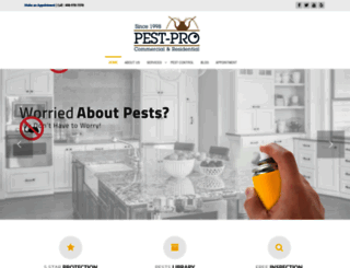 pest-pro.com screenshot
