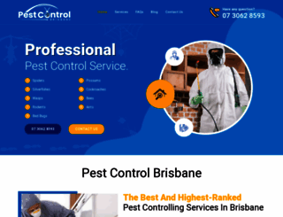 pestcontrol-brisbane.com.au screenshot