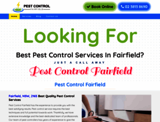 pestcontrol-fairfield.com.au screenshot