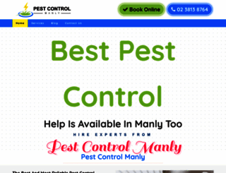 pestcontrol-manly.com.au screenshot