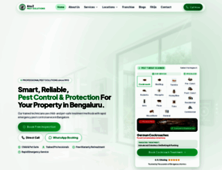 pestcontrolbengaluru.in screenshot