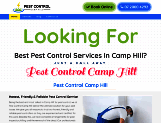 pestcontrolcamphill.com.au screenshot