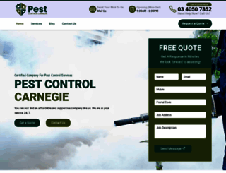 pestcontrolcarnegie.com.au screenshot