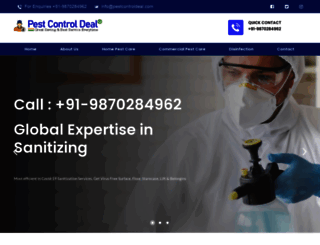 pestcontroldeal.com screenshot