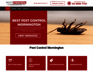 pestcontrolmornington.com.au screenshot