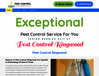 pestcontrolringwood.net.au screenshot