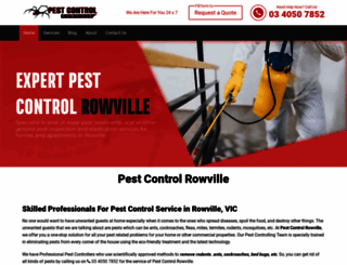 pestcontrolrowville.com.au screenshot