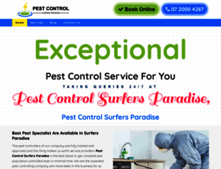 pestcontrolsurfersparadise.com.au screenshot