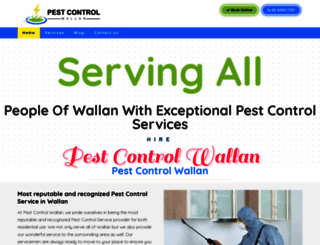 pestcontrolwallan.com.au screenshot
