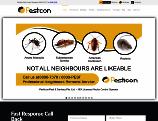 pesticon.sg screenshot