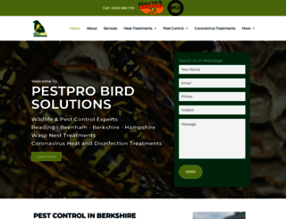 pestprobirdsolutions.co.uk screenshot