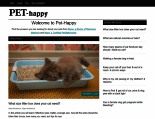pet-happy.com screenshot