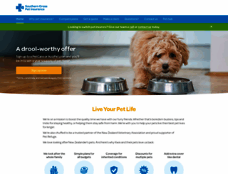 pet-insurance.co.nz screenshot