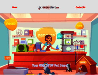 pet-super-store.com screenshot