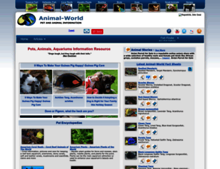 pet-talk.animal-world.com screenshot