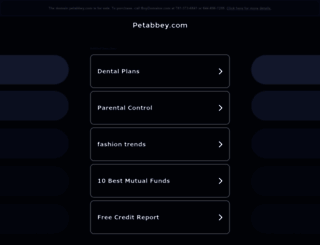 petabbey.com screenshot