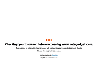 petagadget.com screenshot
