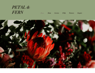 petalandfern.com screenshot