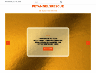 petangelsrescue.org screenshot