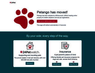 petango.com screenshot