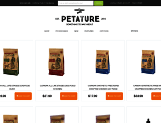 petature.warhead.com screenshot