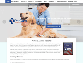 petcuravet.com screenshot
