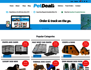 petdeals.co.uk screenshot