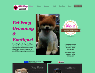 petenvygrooming.com screenshot