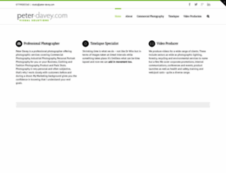 peter-davey.com screenshot