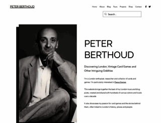 peterberthoud.co.uk screenshot