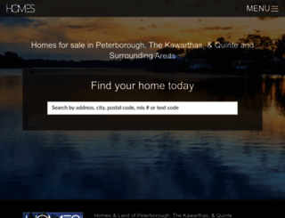 peterborough.homesandland.com screenshot