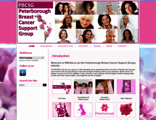 peterboroughbreastcancersupportgroup.co.uk screenshot