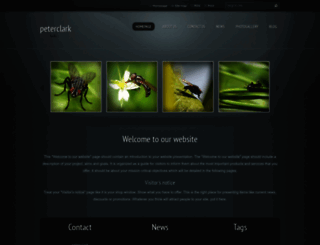 peterclark.webnode.com screenshot