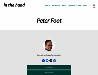 peterfoot.net screenshot