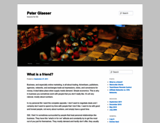 peterglaeser.com screenshot