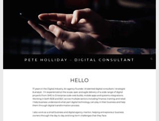 peterholliday.co.uk screenshot