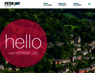 peterjoy.co.uk screenshot