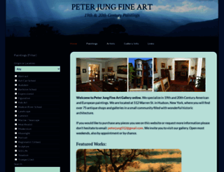 peterjungfineart.com screenshot