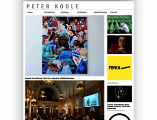 peterkoole.com screenshot