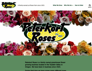 peterkortroses.com screenshot