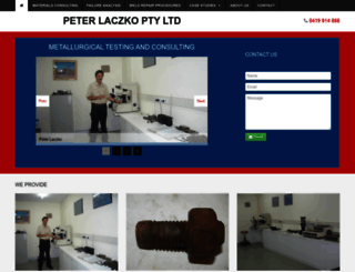 peterlaczko.com.au screenshot