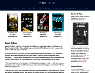 peterlovesey.com screenshot