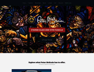 petermcgrain.com screenshot