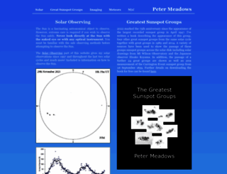petermeadows.com screenshot
