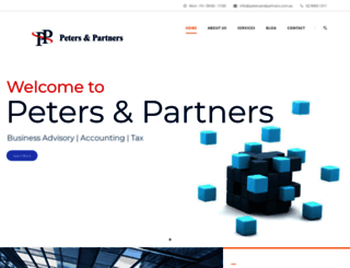 petersandpartners.com.au screenshot