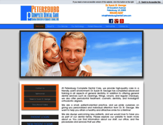 petersburgdentalcare.com screenshot