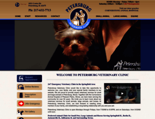 petersburgvetclinic.com screenshot
