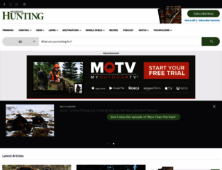 petersenshunting.com screenshot