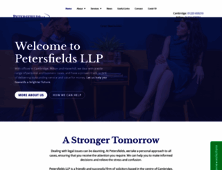 petersfields.com screenshot